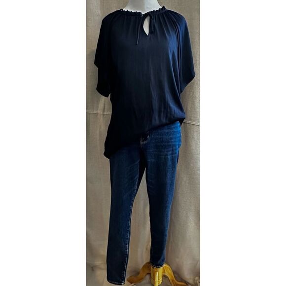 American Eagle Dark Wash Jeans size 12 - Picture 1 of 5